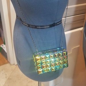 SPECIAL OCCASION CLUTCH BOX BAG BCBGMAXAZRIA